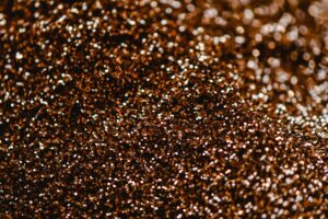 Gold glitter texture